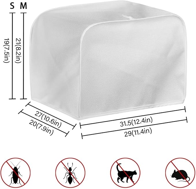 Hummingbird Dust Cover for Coffee Maker Flowers Kitchen Blender Cover Bread Maker Toaster Oven Dustproof Protector Covers