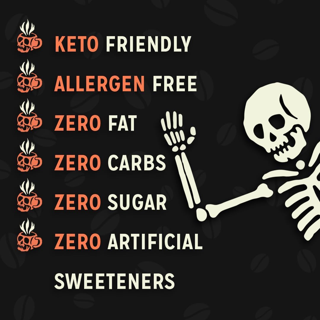 Bones Coffee Company Spongebob Soufflé Symphony, Chocolate Soufflé Flavored Whole Coffee Beans, Low Acid Medium Roast Arabica Beans Flavored Coffee, 12 oz Whole Bean