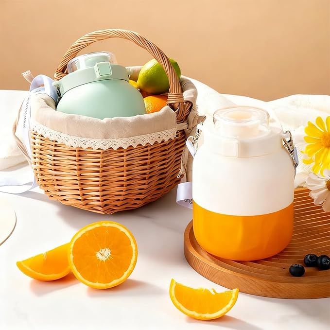 Blender Mini Japan, 28/37fl Oz Hand Blender, Leak Proof Design No Filter Required | Wireless | One Cup with Double Lid, USB-C Rechargeable, for Smoothies, Shakes (1pc A, 28fl Oz)