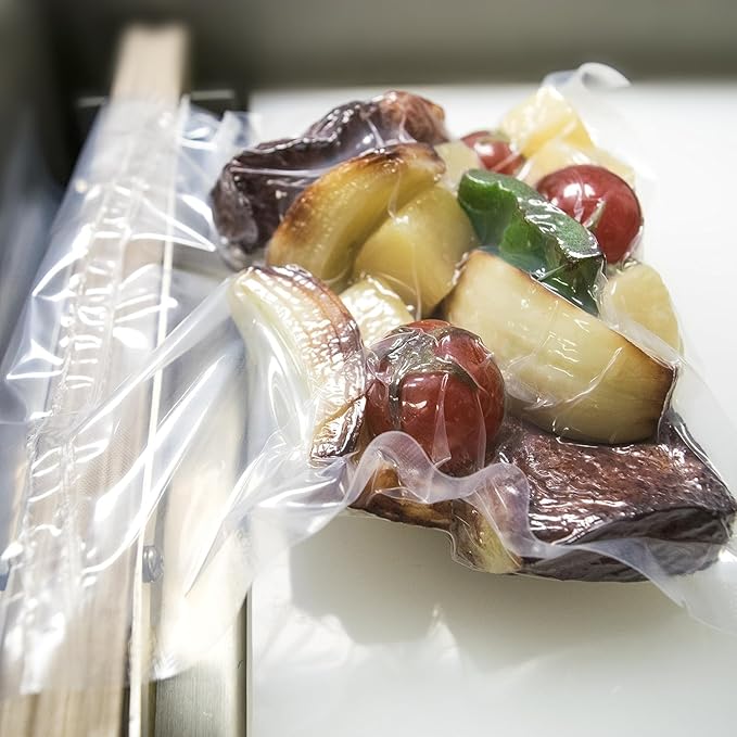UltraSource - Chamber Machine Pouches 3 Mil Thickness, 7" x 11", Pack of 1000 Vacuum Chamber Pouches, BPA-Free Pre-Cut Chamber Vacuum Sealer Bags with tear notch