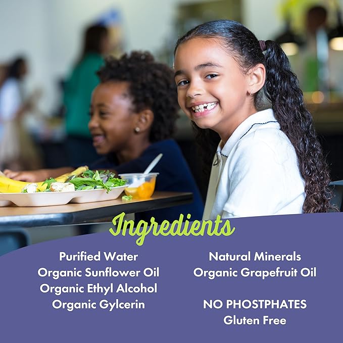 Fit Organic Soaker Produce Wash β USDA Certified Organic & Kosher Fruit and Vegetable Cleaner β Removes Surface Contaminants β Family & Pet Safe, Chemical-Free β 32β―Oz (2-Pack)