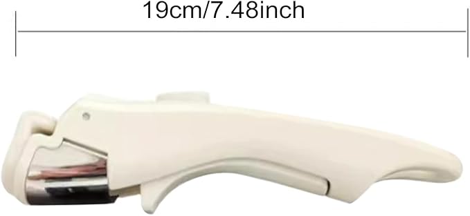 Removable Handle for Pots and Pans, 1 Pack Universal Detachable Handle Cookware Replacement for All Cookware (Beige White)