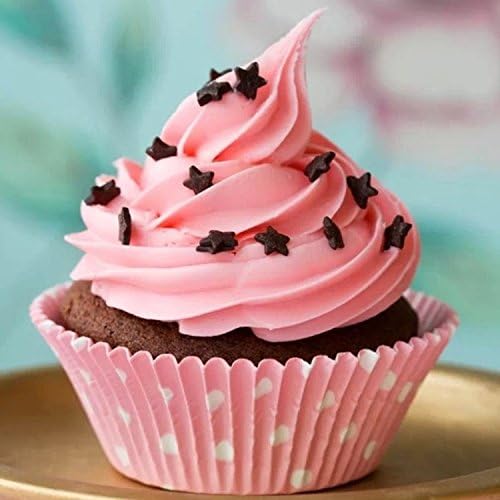 500 Packs Random Colorful Premium Greaseproof Cupcake Liners No Muffin Pan Needed Cupcakes