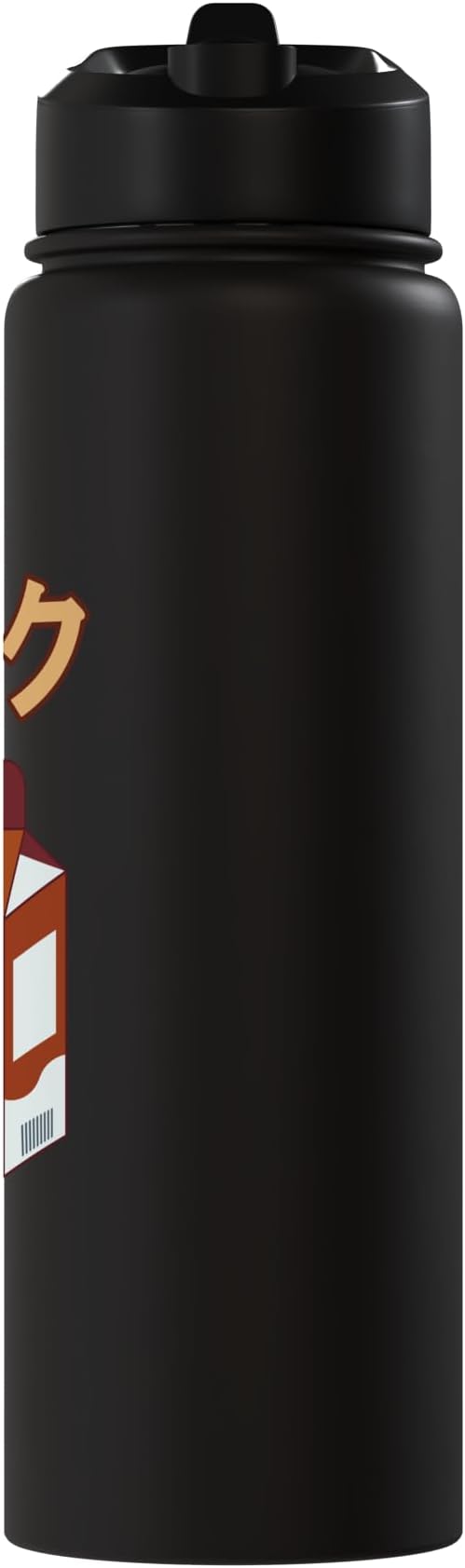 Cute Kawaii Chocolate Milk Japanese Anime Otaku Milkshake Stainless Steel Insulated Water Bottle
