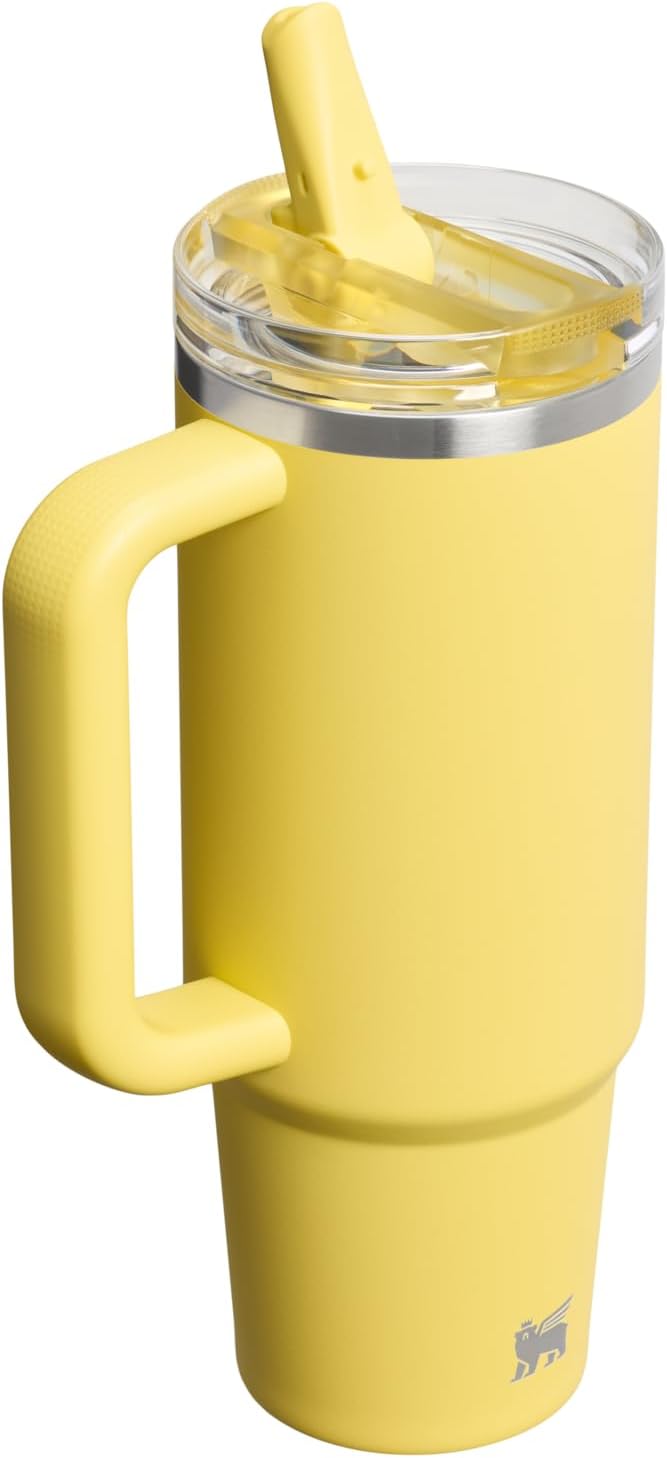 STANLEY Quencher ProTour Flip Straw Tumbler with Leakproof Lid | Built-In Straw & Handle | Cupholder Compatible for Travel | Insulated Stainless Steel Cup | BPA-Free