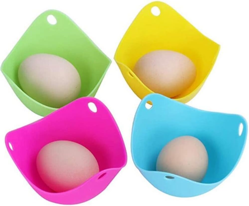 Breakfast Omelette Mold Silicone Egg Pancake Ring Shaper Cooking Tool DIY Kitchen Accessories Gadget Egg Fired Mould (Egg Bowl)
