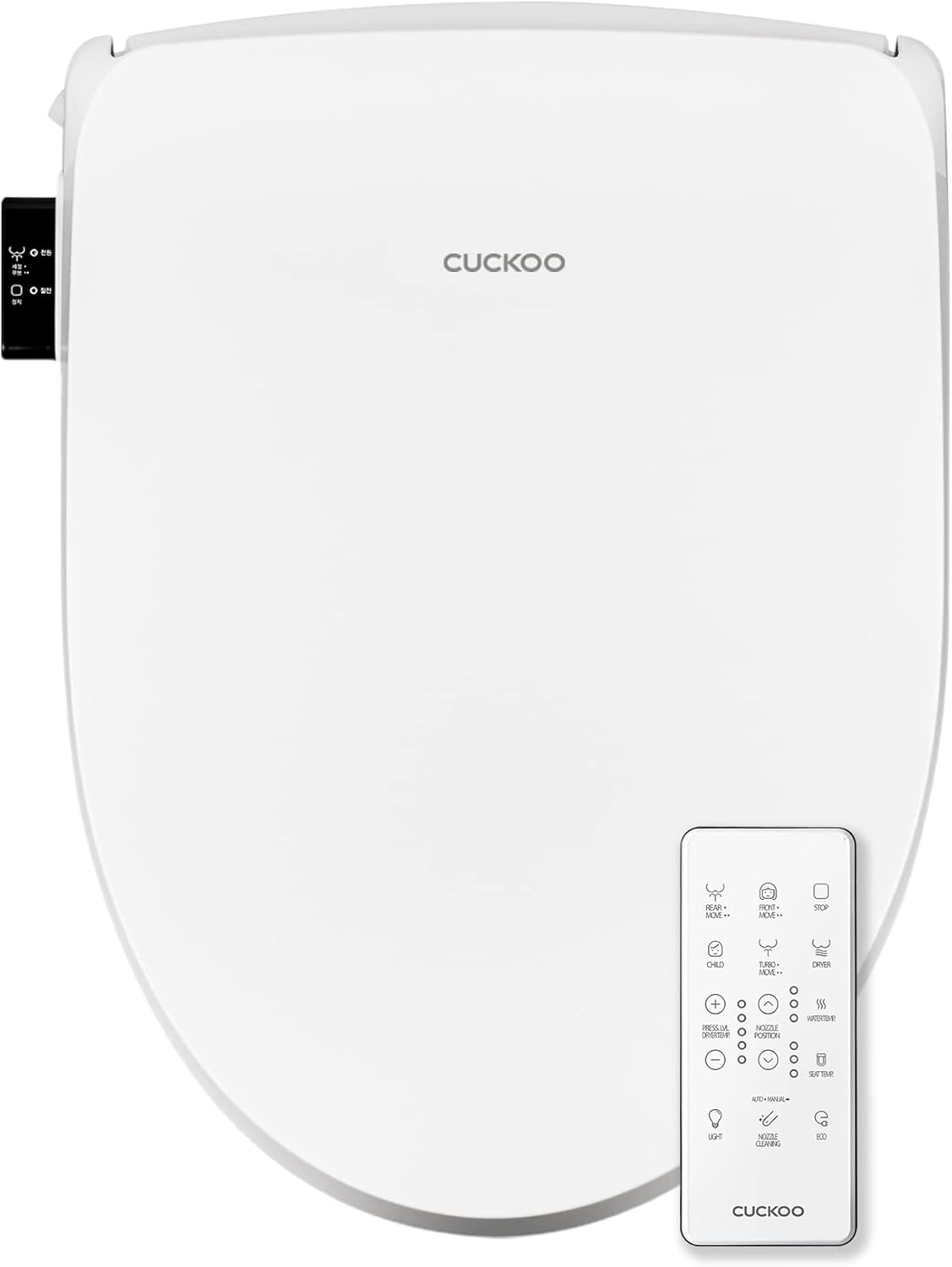 Remote Controlled Electric Bidet for Elongated Seats (CBT-I1030RW)