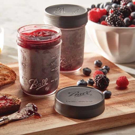 Ball Mason Jar Leak-Proof Lids, Regular Mouth, 6 CT (Pack of 12)