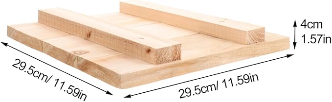 KICHOUSE Wooden Tofu Press Tofu Maker Wooden Cheese Making Molds Wood Press Board