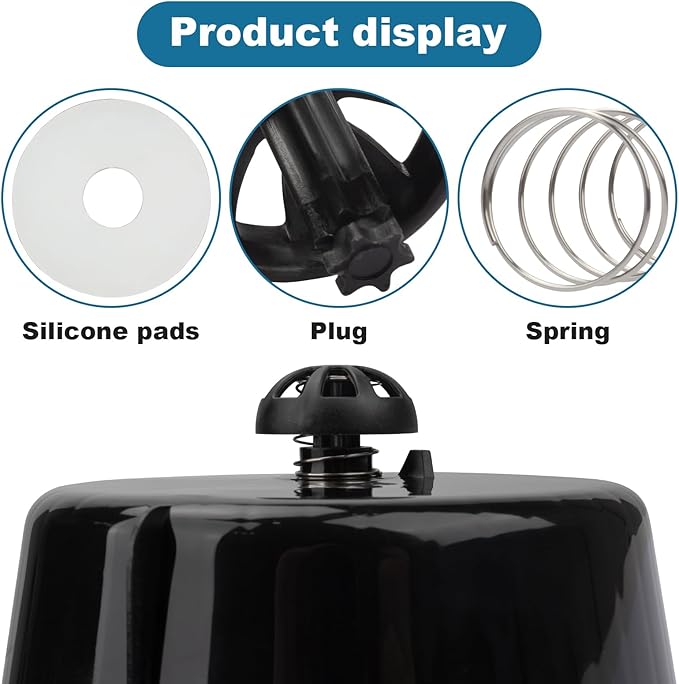 Showingo Coffee Replacement Brew Basket Spring Loaded Stopper Kits Compatible with Mr. Coffee 112435-000-000 185774-000-000 Hamilton 990117900 990237500 Coffee Machine Accessory（2 packs)