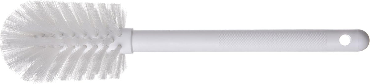 SPARTA 367600TC02 Plastic Household Dish Brush, Dish Brush, Dish Scrub Brush With Lightweight and Break Resistant for Cleaning, 11 Inches, White, 2.5" Width x 2.75" Height (Pack of 6)