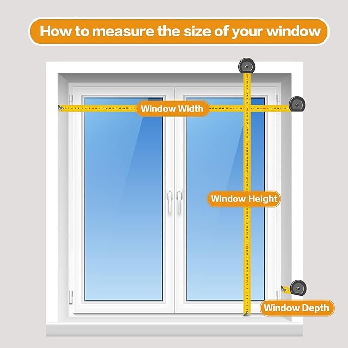 Persilux Cordless Zebra Shades (24" W X 64" H, White) Free-Stop Window Shades Dual Layer Light Control for Day and Night, Light Filtering Sheer Blinds for Windows, Easy to Install
