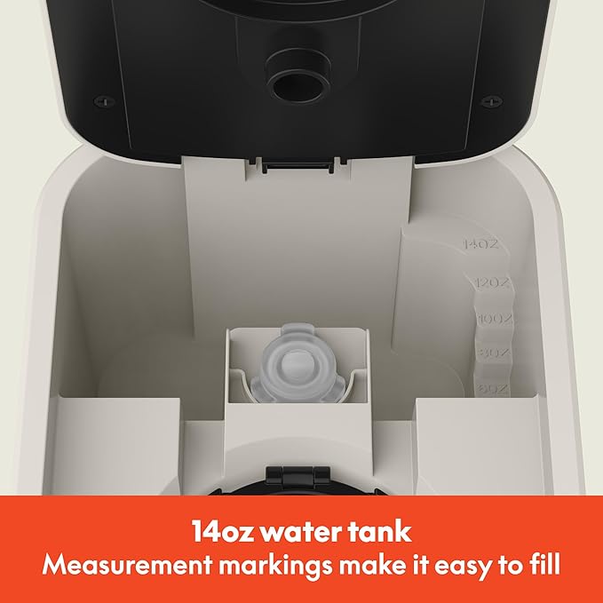 BELLA Single Serve Coffee Maker, K Cup & Coffee Ground Compatible with Removable, Adjustable Drip Tray, Auto Shutoff & Reusable Dishwasher Safe Accessories, Brews 6oz to 14oz, 1000 Watt, Oatmilk