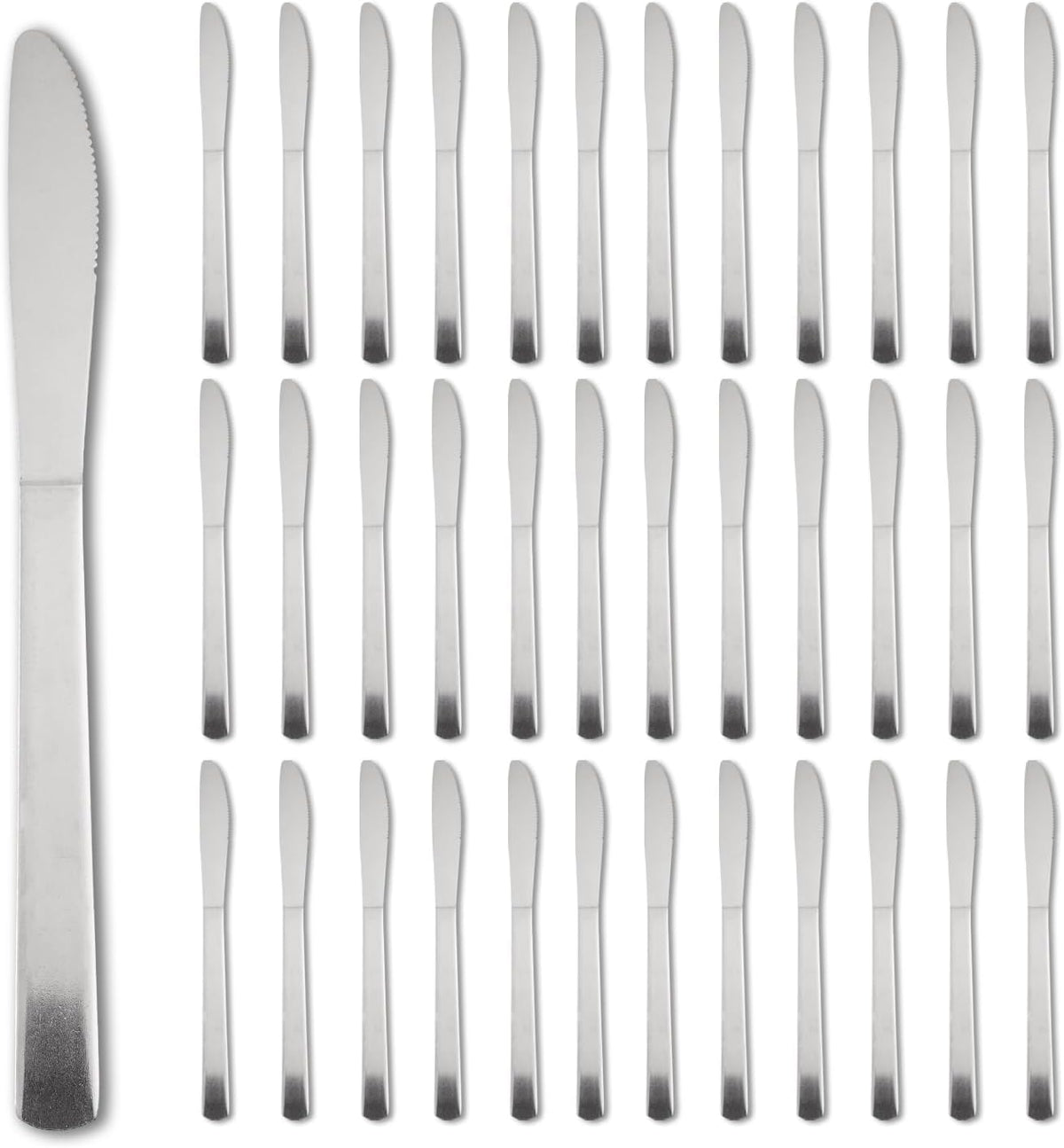 36 PCS Dinner Knifes Set - Windsor Stainless Steel Table Knives 8.7 Inch with Dishwasher Safe Butter Knives,Metal Butter Knofe,Dinner Knife Silverware for Home,Kitchen or Restaurant