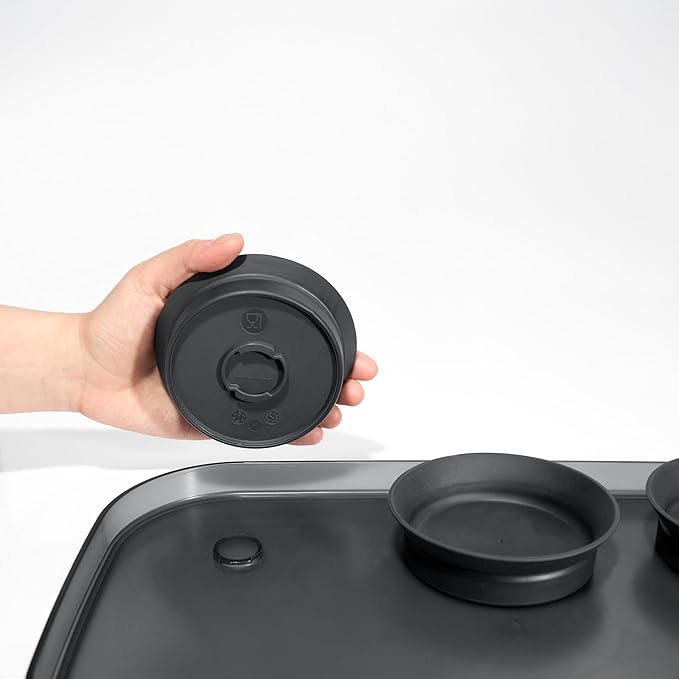 madesmart dipware 3 Bowl Serving Tray, Collapsible & Removable Dip Bowls for Charcuterie, Guacomole, Snacks, Veggies, Premium Dishwasher & Microwave Safe, Multipurpose Plate & Bowl, Teal