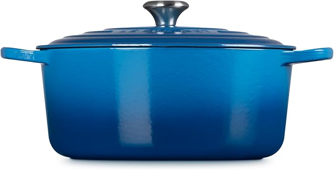 Le Creuset Enameled Cast Iron Signature Round Dutch Oven, 9 qt., Marseille