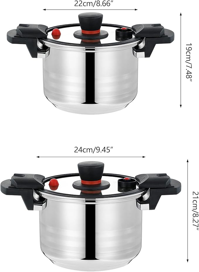 Efficient Pressure Cooker Set Pressure Cooker Recipes Electric Stove Energysaving Cooking Utensils Energy Efficient