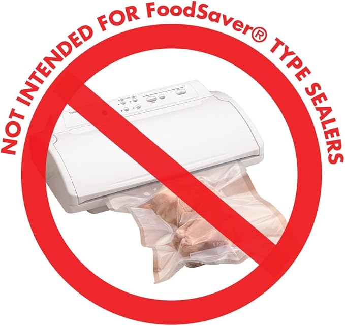 UltraSource - Chamber Machine Pouches 3 Mil Thickness, 6" x 10", Pack of 250 Vacuum Chamber Pouches, BPA-Free Pre-Cut Chamber Vacuum Sealer Bags with tear notch