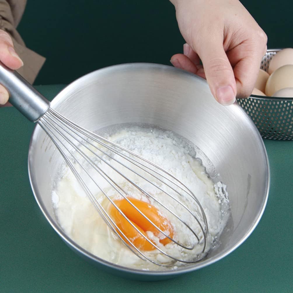 Strainers and Colanders Stainless Steel Colander with Bowl Set Bowl and Fruit Washing Drainers Basket Basins for Vegetables Fruits Cheese,Dishwasher Safe