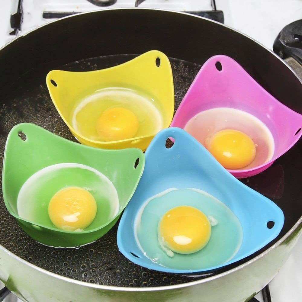Breakfast Omelette Mold Silicone Egg Pancake Ring Shaper Cooking Tool DIY Kitchen Accessories Gadget Egg Fired Mould (Egg Bowl)