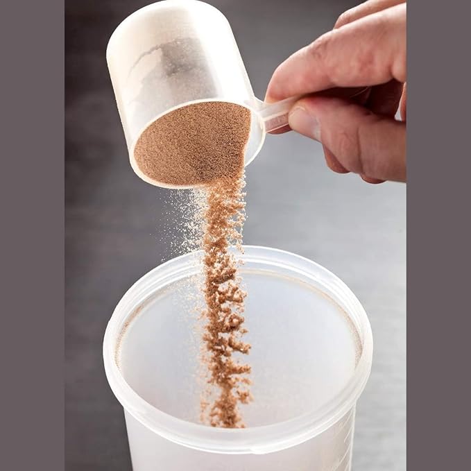 Plastic Measuring Scoop, 4 teaspoon (20 cc | 20 mL) Long Handle Spoons for Powders, Granules, Coffee, Pet Food, Baking Supplies, Protein and Other Dry Goods, BPA Free (Set of 100)