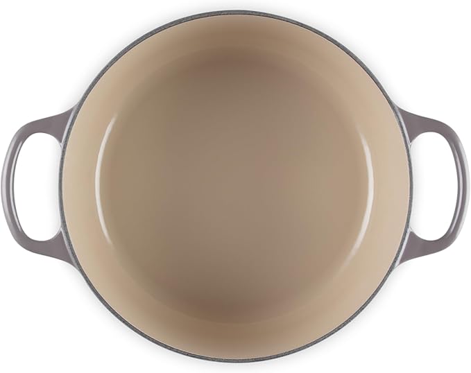 Le Creuset Enameled Cast Iron Signature Round Dutch Oven, 4.5 qt., Oyster
