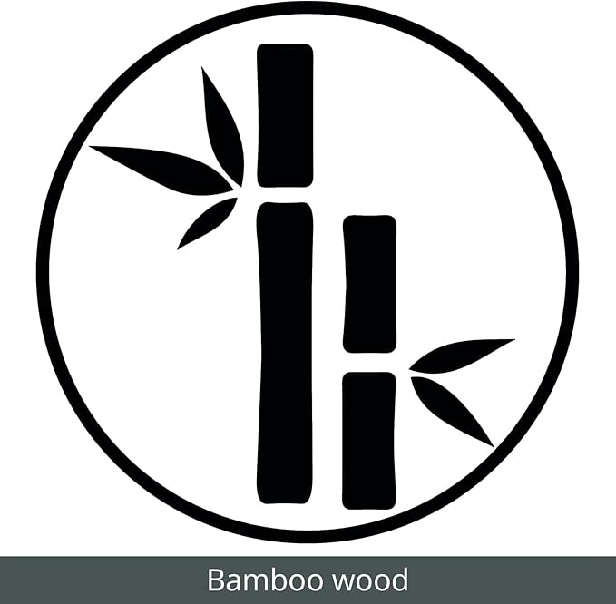 mDesign Slim Bamboo Kitchen Cabinet & Fridge Drawer Organizer Tray - Storage Bin for Cutlery, Serving Spoons, Cooking Utensils, Gadgets - 4.6" Wide - Natural Wood Finish