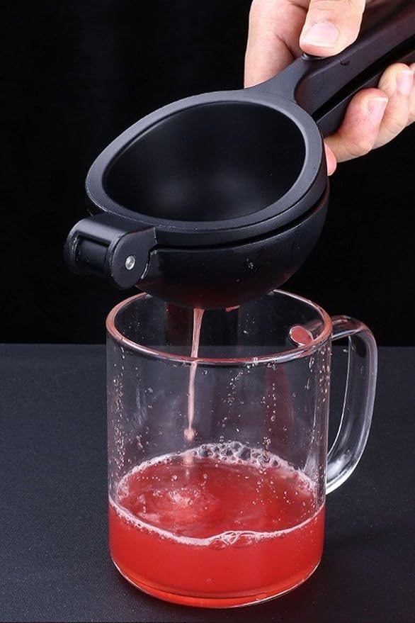 Cast Iron Citrus Juicer - Manual Orange Squeezer for Juice