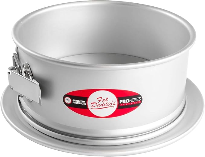 Fat Daddio's Round Springform Pan, 3 inch high - 9"