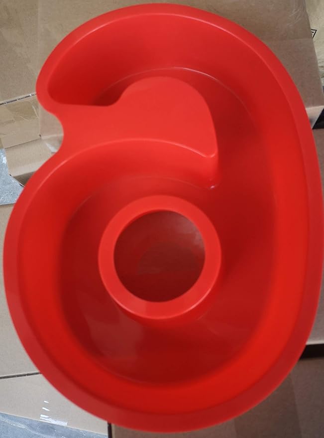 10 Inch 9 pieces Large Size Number Moulds Baking Forms Silicone Number Mold Cake Pan (10 inch)