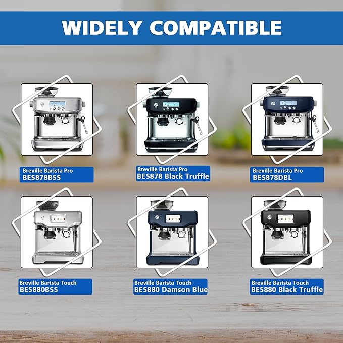 Water Filter Replacement for Breville Espresso Machine Barista Touch BES880, Barista Touch Impress BES881, Oracle Touch BES990, Oracle BES980, Dual Boiler BES920 Bambino ClaroSwiss Sage, Pro BES878