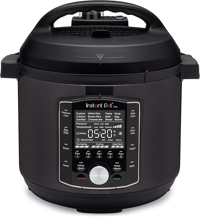 Instant Pot Pro 10-in-1 Pressure Cooker Bundle with 2 Sealing Rings