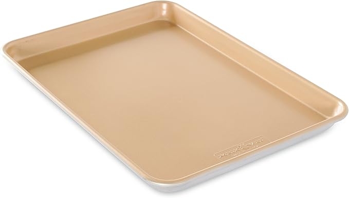 Nordic Ware Naturals Aluminum NonStick Jelly Roll Baking Sheet
