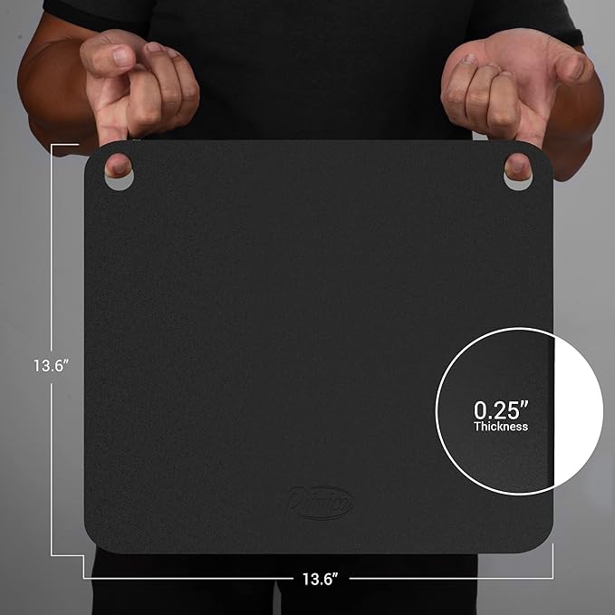 Primica Pizza Steel for Oven & Grill 13.6" x 13.6" The Ultimate Crust Game Changer, Perfect for Oven Baked Pizza with higher Conductivity, Premium Baking Alternative to Pan and Stone