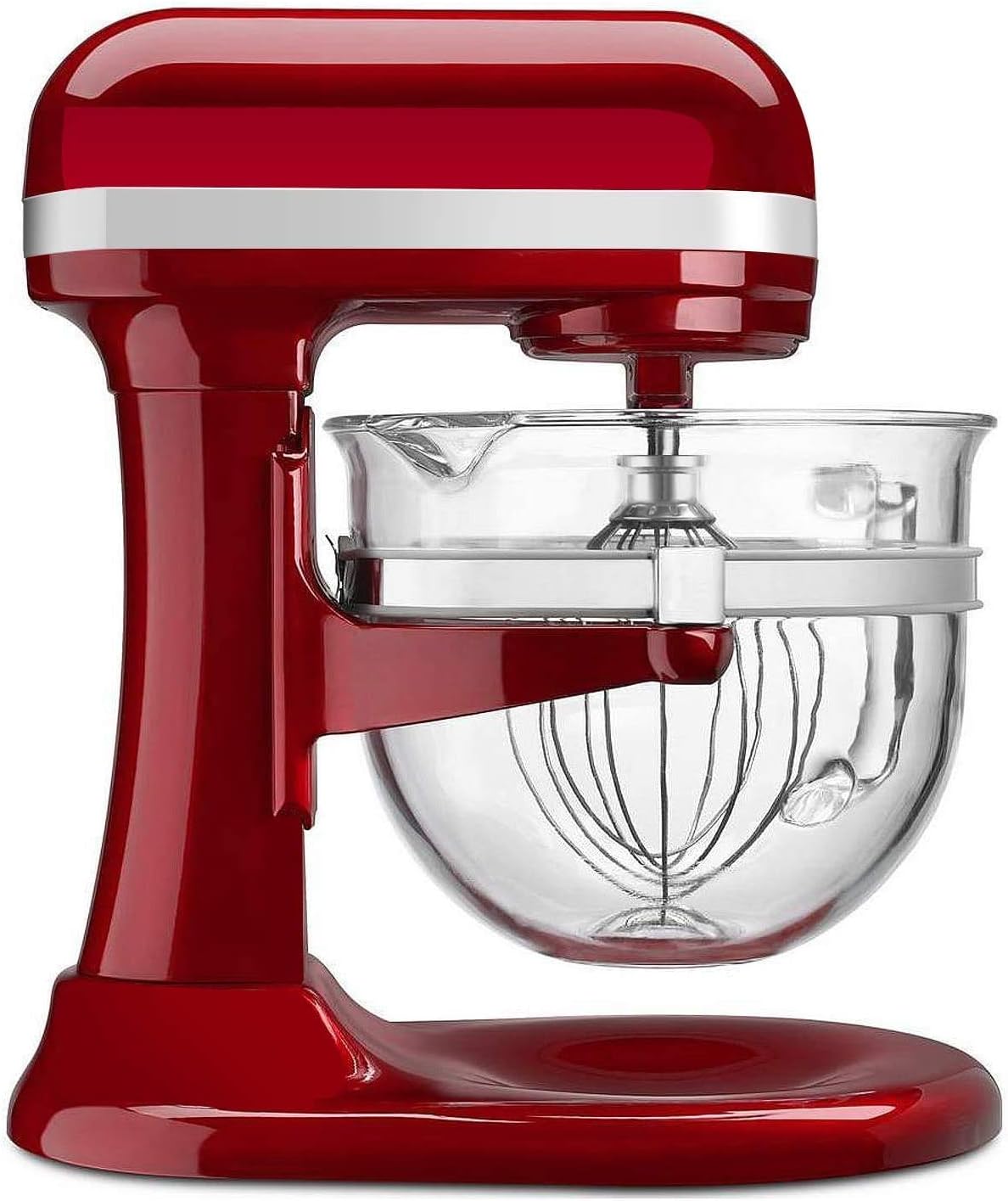 KITCHPOWERR KN256WW 6-Wire Whip Attachment for KitchenAid 6 Quart Bowl-Lift Stand Mixer Accessory Replacement, Egg Cream Stirrer, Cakes Mayonnaise Stainless Steel Whisk