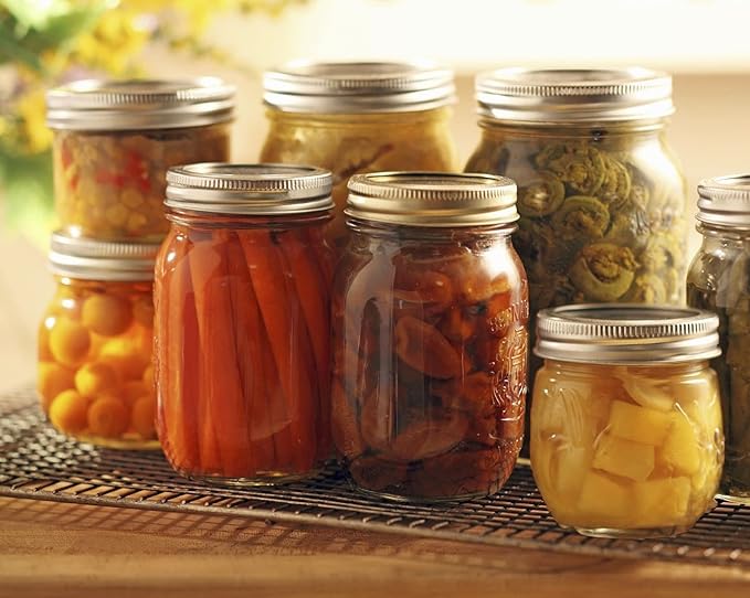 Dalzom® 72Pcs Canning Lids Regular Mouth, Premium Mason Jar Lids for Ball, Kerr Jars - Food Grade Material, 100% Fit & Airtight for Regular Mouth Mason Jars