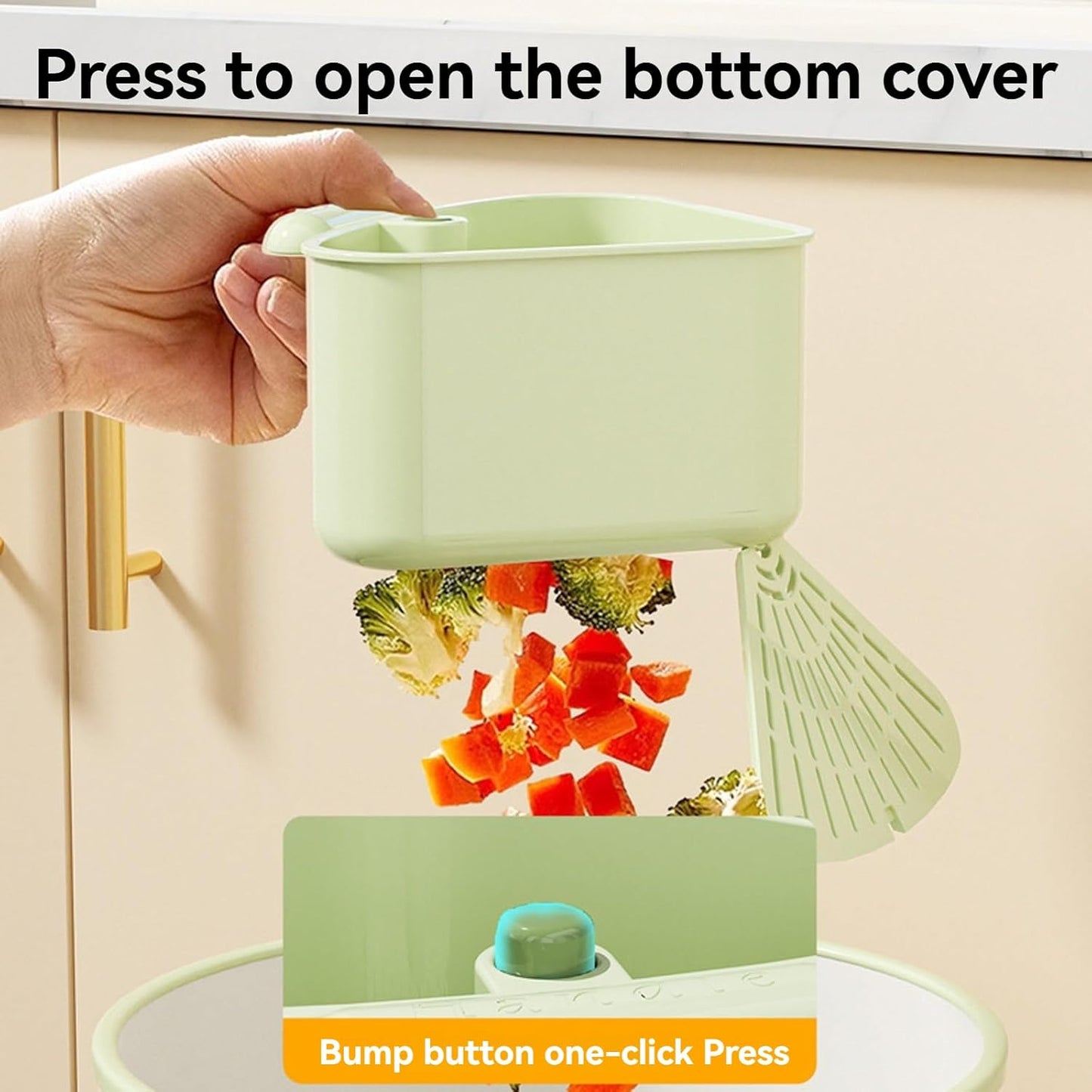 Suction Cup Sink Corner Rack, Triangular Suction Cup Corner Sink Caddy, Kitchen Sink Drain Strainer Basket for Kitchen Bathroom Dishware (Orange+Green)