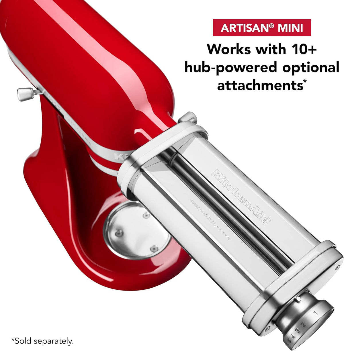 KitchenAid Artisan Mini 3.5 Quart Tilt-Head Stand Mixer - KSM3316X - Empire Red