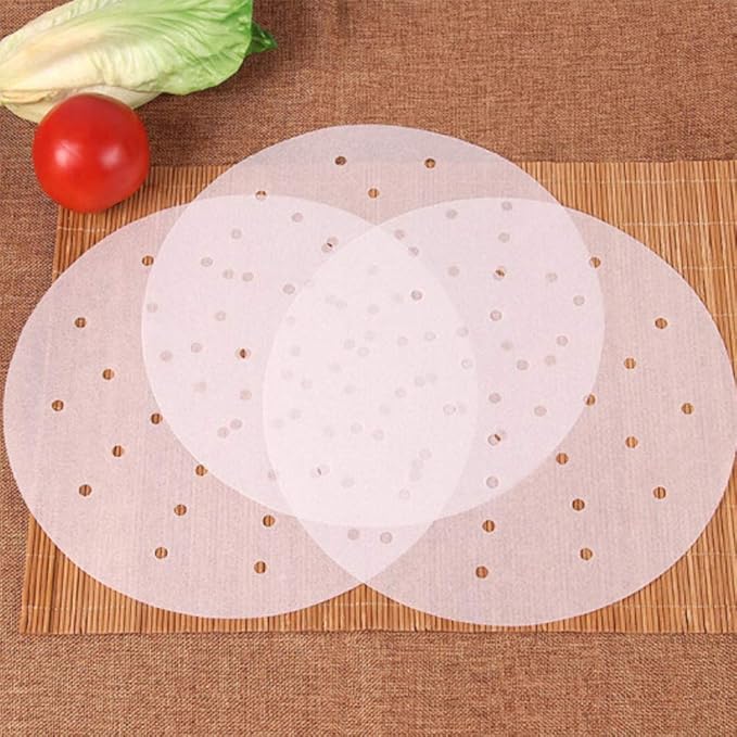Patty Paper Sheets for 5 Inch Burger Press (400 pcs) Round Hamburger Non-Stick Heat Resistant Circle Wax Parchment Paper Maker Cook Bake Steaming Grill BBQ Barbecue Total 800pcs(2)