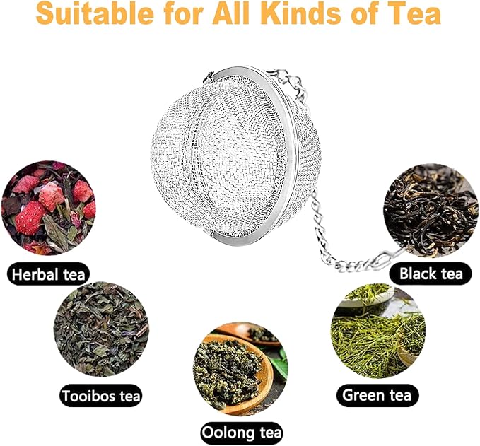 TeaSanavie Handmade Honey Bee Tea Infuser - Strainer for Loose Leaf Tea & Spices