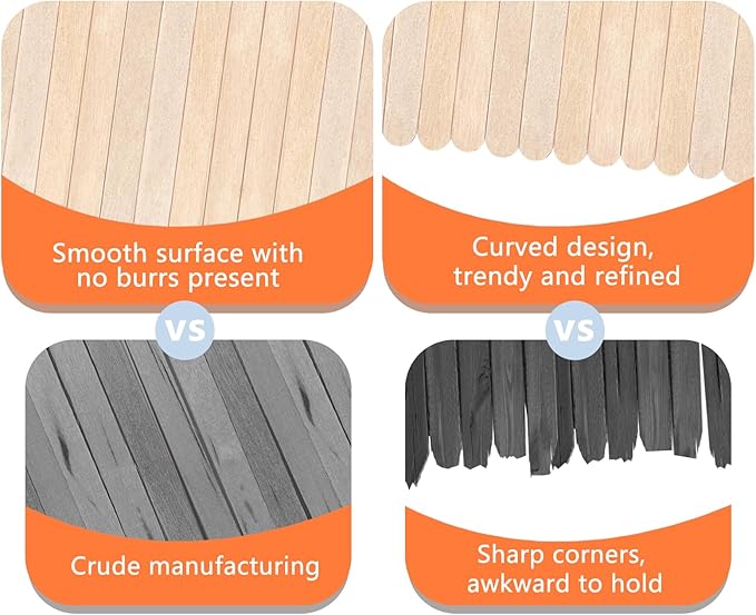 KTOJOY 1000 Pack Birch Wood Coffee Stirrers, 7 Inch Sturdy Coffee Stir Sticks, Smooth Round Ends, Splinter-Free Disposable Stir Sticks for Coffee, Cocktails, Office, Home Use