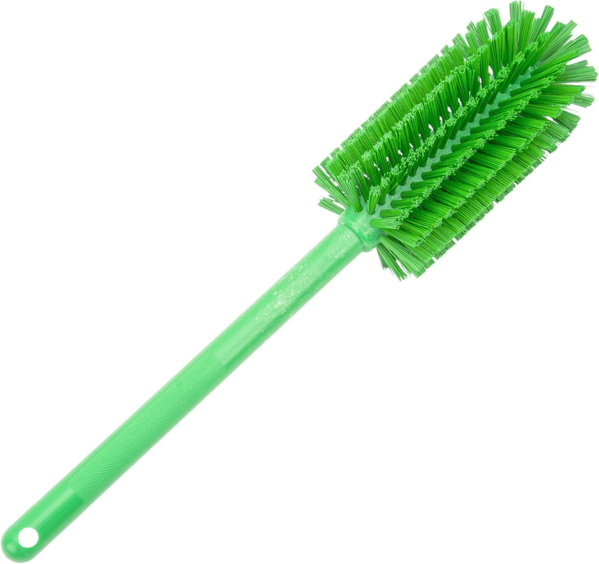 SPARTA Scrub Brush Bottle Brush, Dishwasher Safe Brush with Hanging Hole for Cleaning, Plastic, 16 Inches, Lime