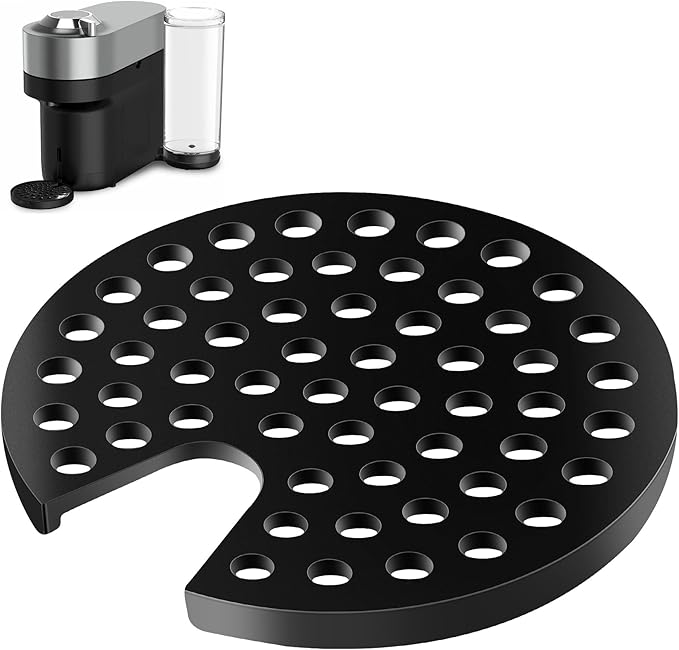 MS-624913 Grid for Coffee Maker, Black, ms 624913 Drip Tray Grid Cup Mug Rest for Krups Nespresso Vertuo Next, Nexpresso Vertuo Next Grinder