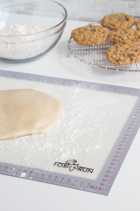 Fox Run Non-Stick Baking Mat, Silicone, 11.75-Inch x 16.5-Inch