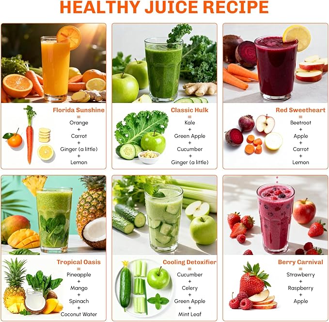 Cofun Masticating Juicer Attachment for KitchenAid, Slow Juicer with Dual Feed Chute, High Juice Yield & Easy to Clean Cold Press Juicer Machine, Compatible with All KitchenAid Stand Mixers