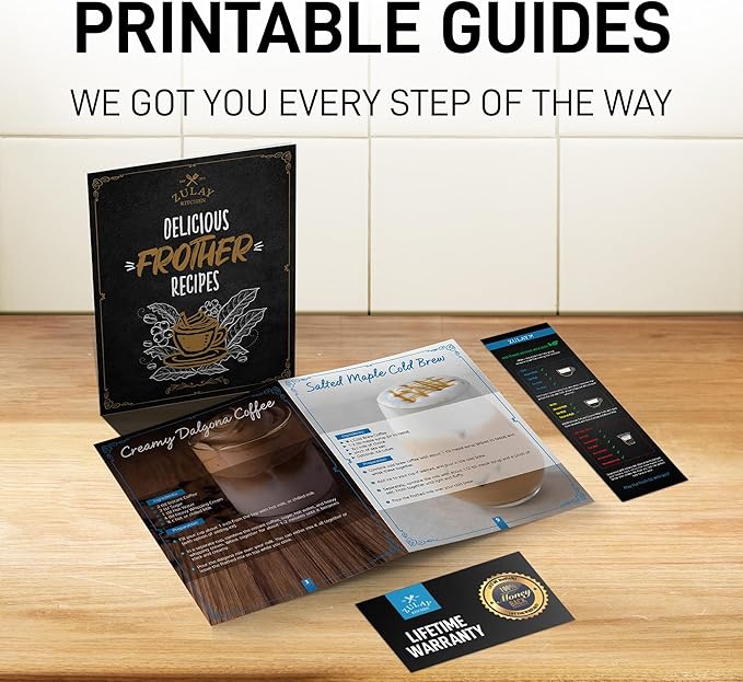 Mini & Mighty Milk Frother Wand – Powerful Handheld Coffee Frother, Battery Operated Drink Mixer – Compact Pocket Size – Detachable Whisk for Latte, Cappuccino, Matcha, Hot Chocolate – Silver