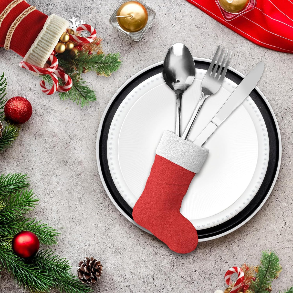 60 PCS Windsor Silverware Set - Stainless Steel Silverware Set for 12 Kitchen Flatware Set Cutlery Set For Home Restaurant Hotel, Kitchen Dishwasher Safe Utensils Set Weddings, Parties, Gifts