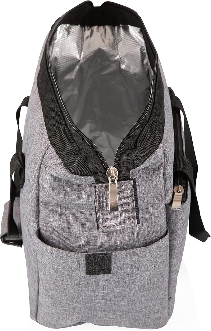 PICNIC TIME Game of Thrones 4 Houses On The Go Lunch Bag, Soft Cooler Lunch Box, Insulated Lunch Bag, (Heathered Gray)