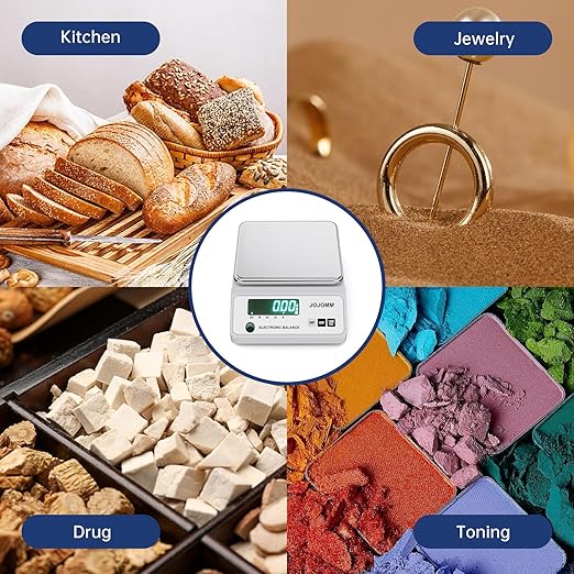 Lab Scale 1000g x 0.01g High Precision Electronic Balance,0.01g Accurate Analytical Balance Lab Scale,Digital Industrial Scientific Gram Scale for Kitchen,Labs,Jewelry(1000g, 0.01g)