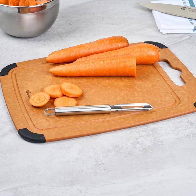 Restaurantware-German Standard 7.6 Inch Vegetable Peelers, 6 Dishwashable Hand Peelers - Ultra Sharp Blades, Ergonomic Handles, Stainless Steel Potato Peeler, For Zucchini, Carrot, Or, More